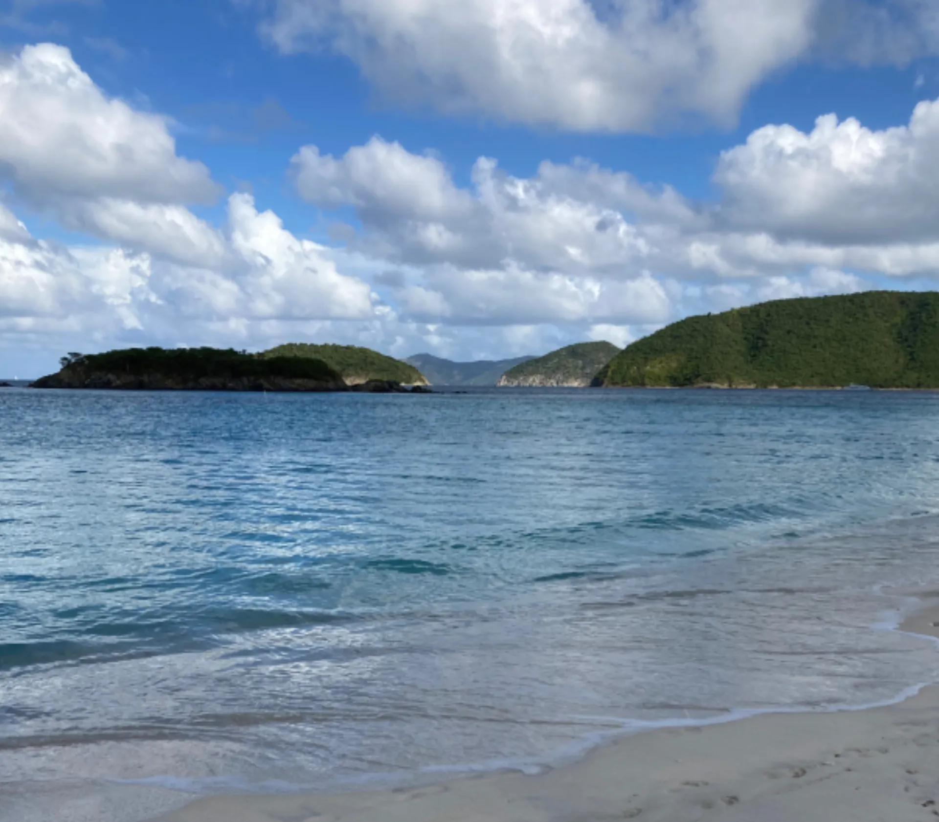 St. John USVI scenic ocean view