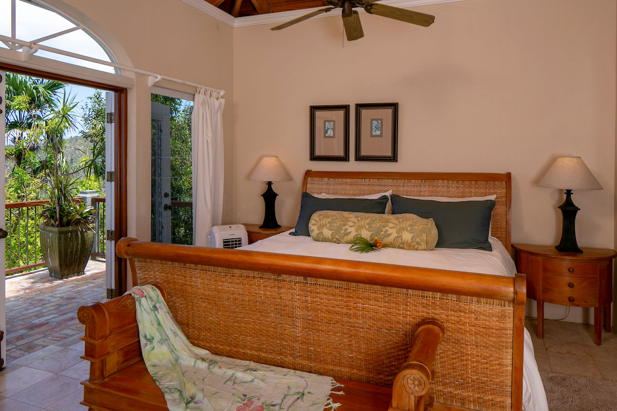 Mango Bay villa exterior and landscaping