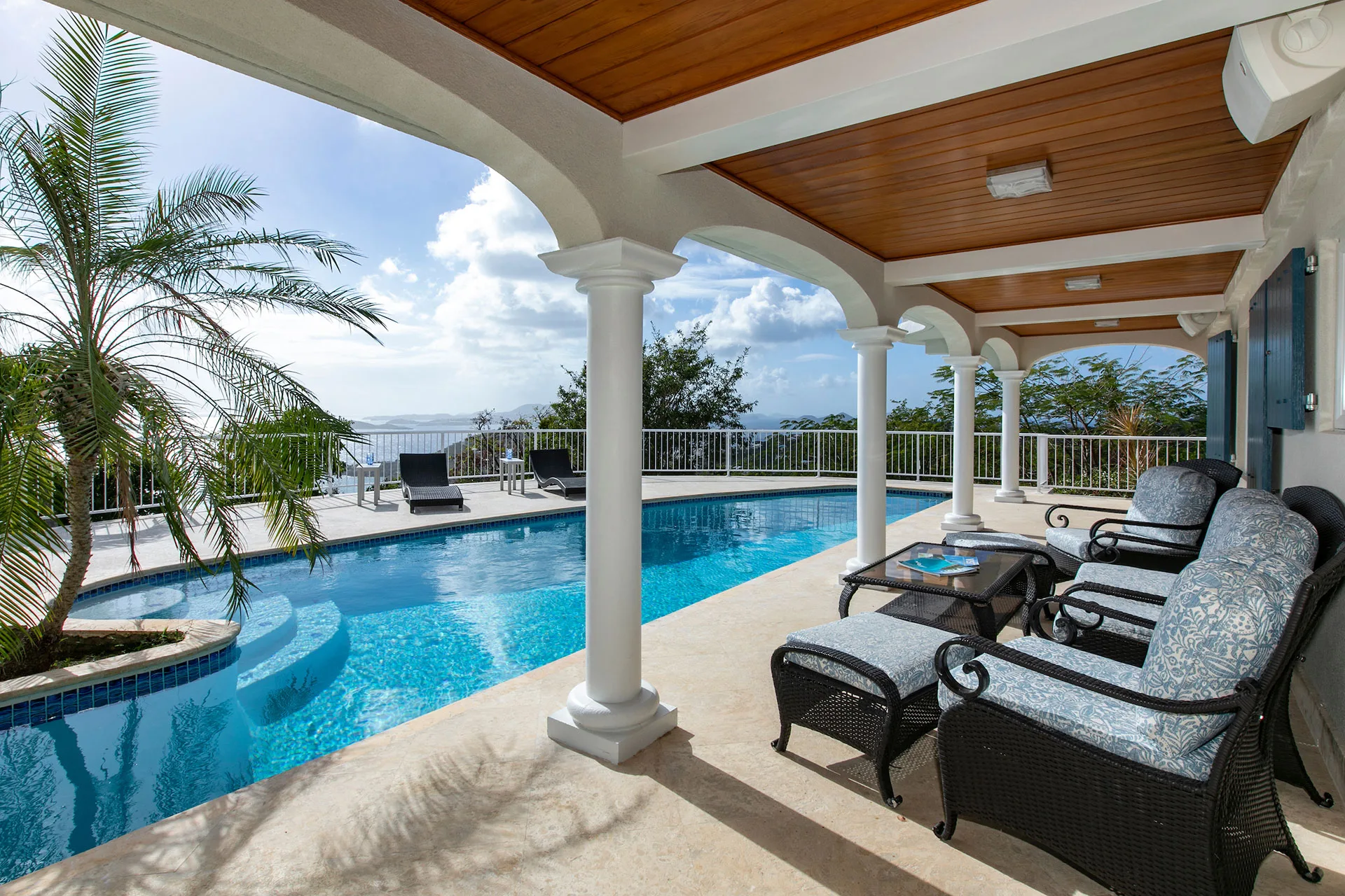 Sea Forever villa exterior in St. John