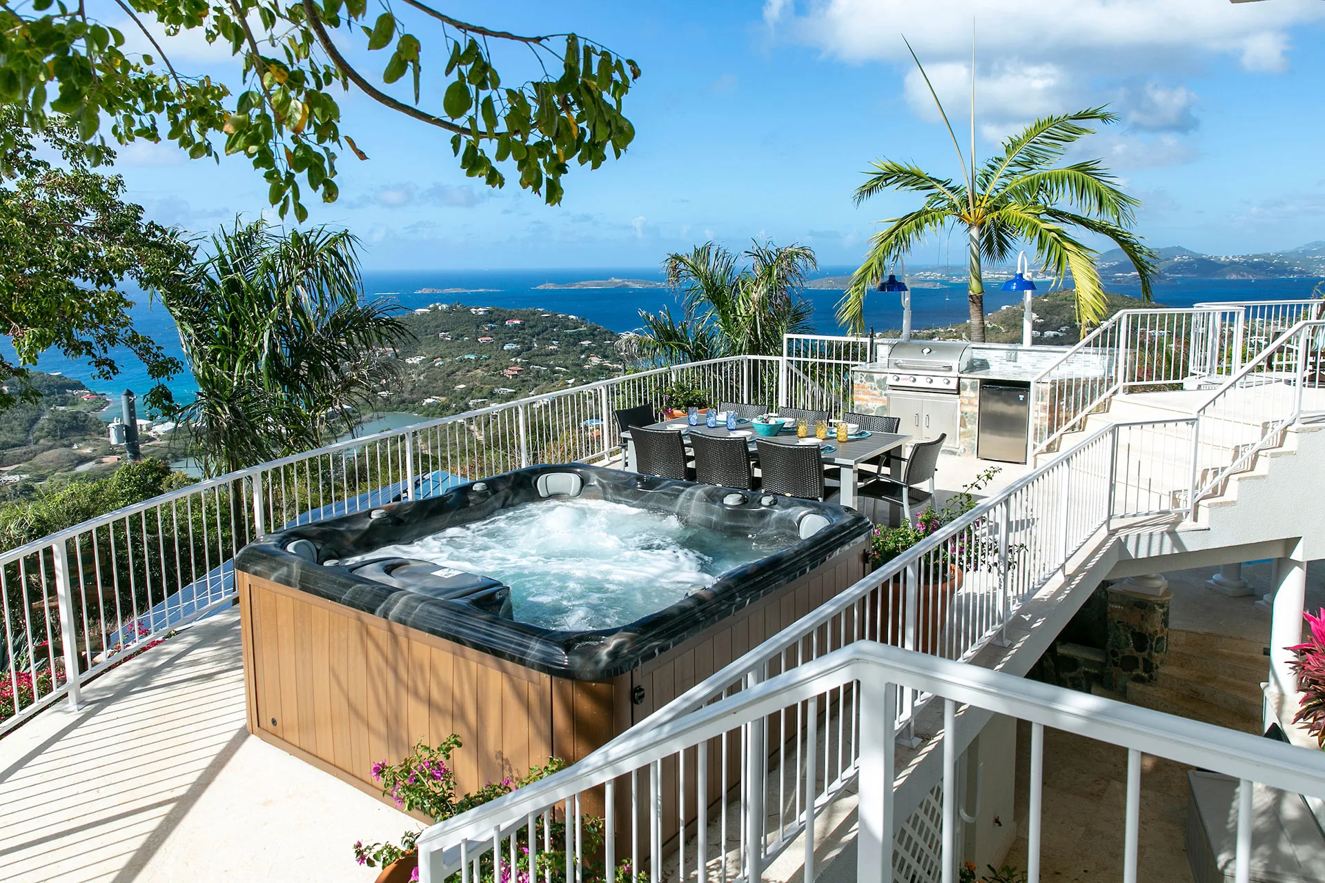 Sea Forever ocean view terrace and outdoor dining