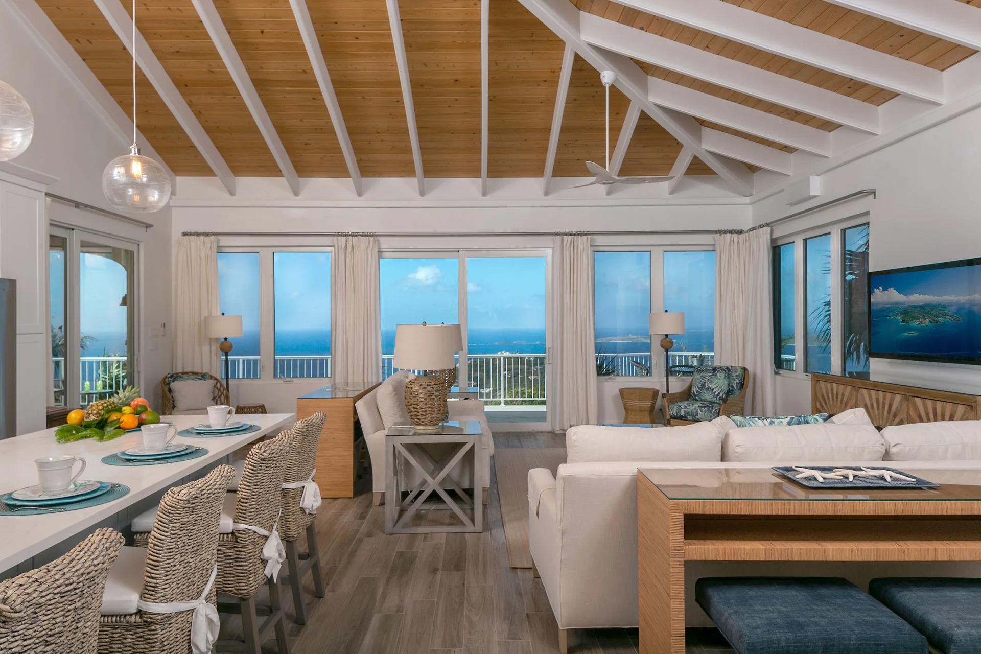 Sea Forever villa exterior and landscaping