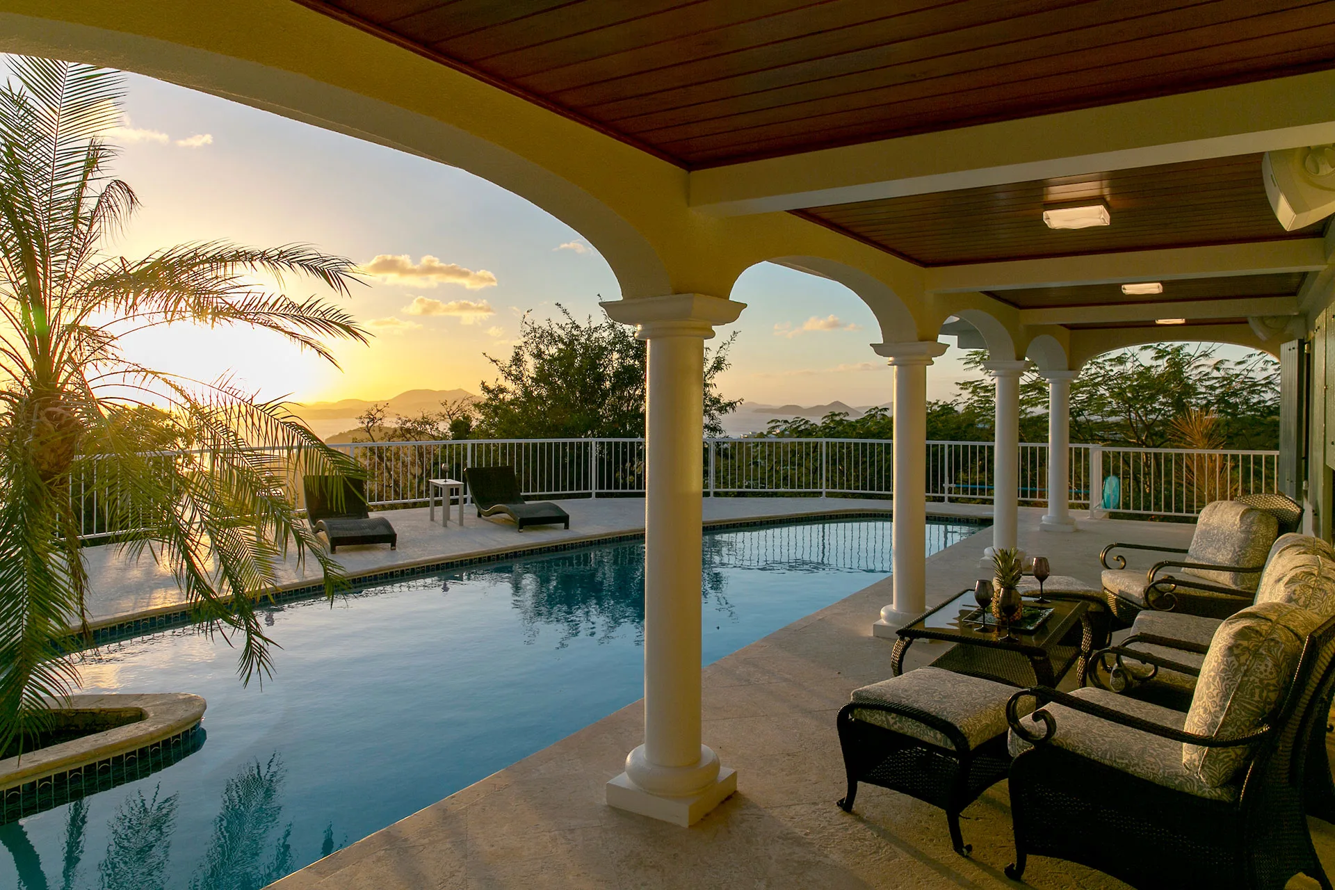 Sea Forever ocean view terrace and outdoor dining