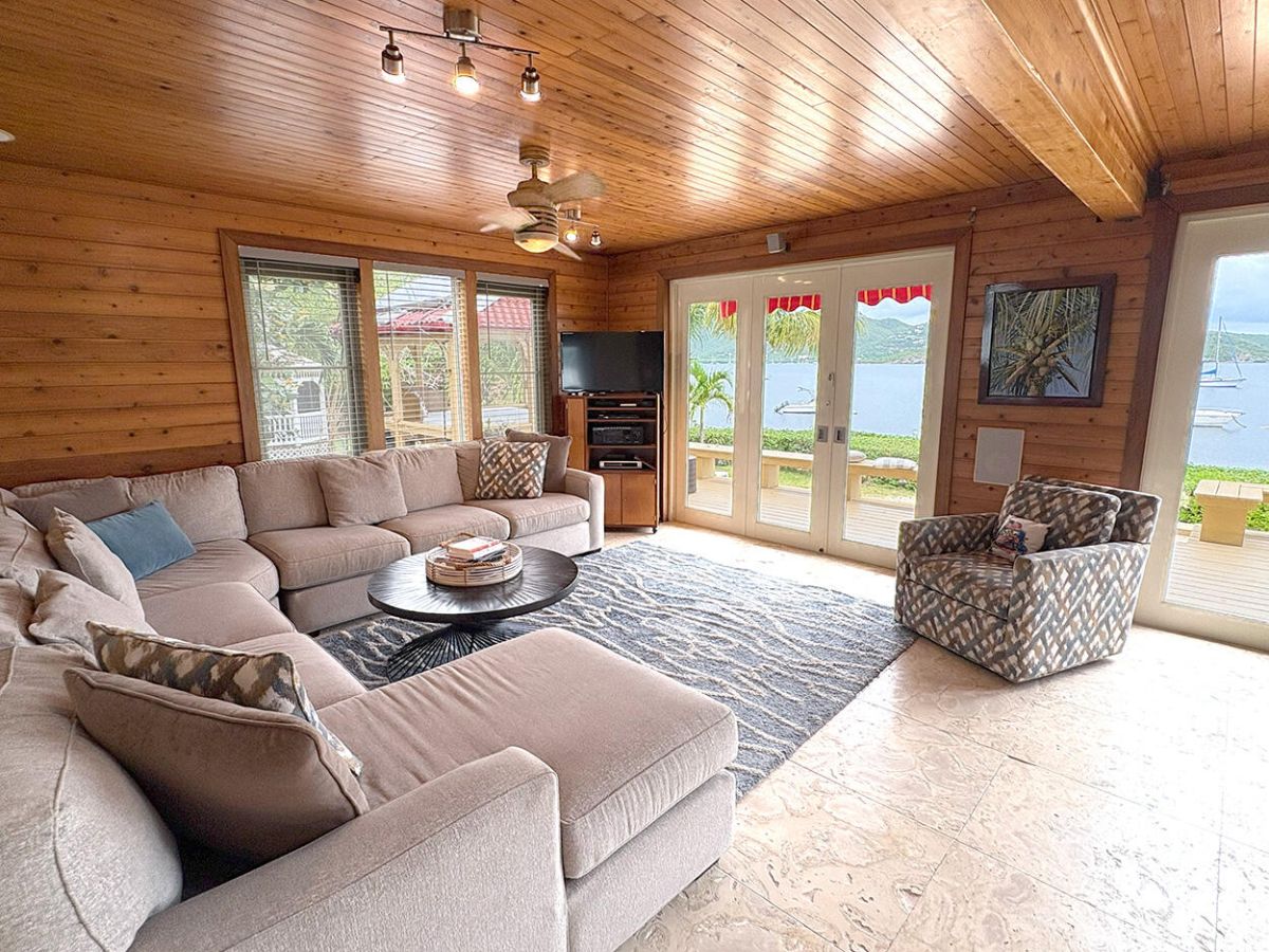 Seaside Breeze master bedroom suite with island views
