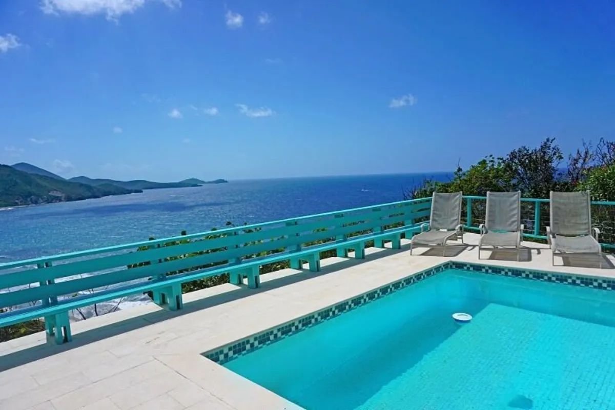 Reef Break Vista - oceanview 2BR villa in St. John